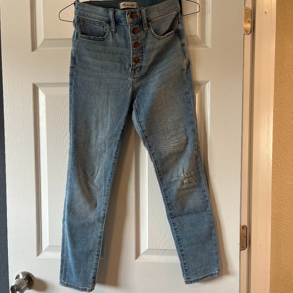 Madewell 11" Roadtripper button fly jean